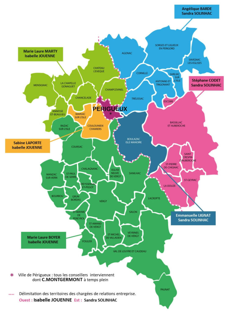 Carte du Grand Périgueux - Notre Equipe