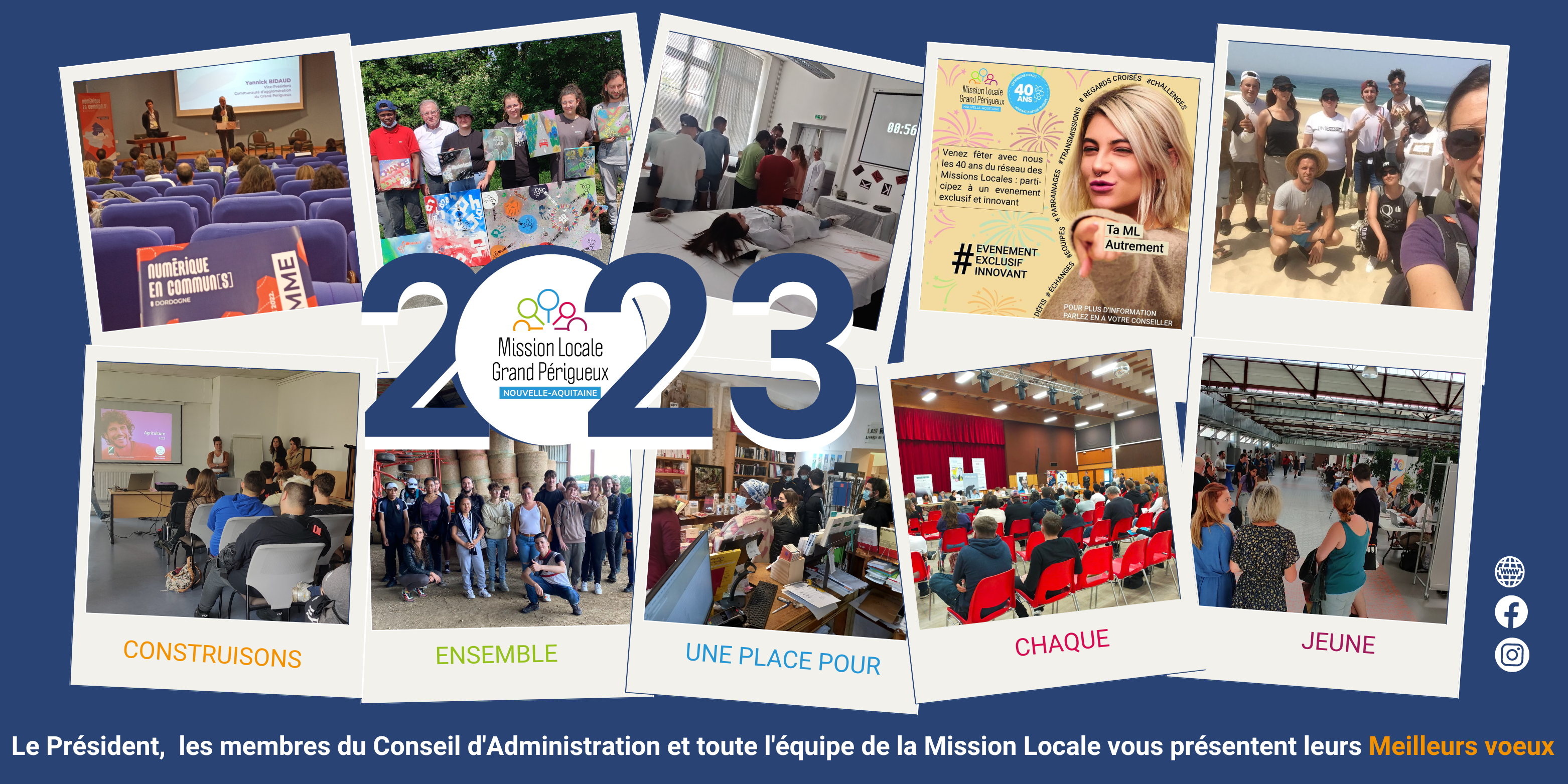 MEILLEURES VOEUX 2023