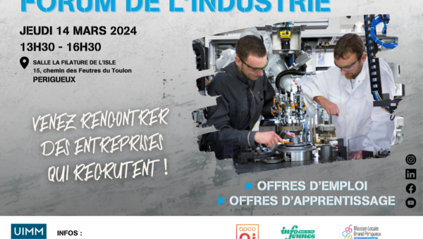 forum de l’industrie de Périgueux