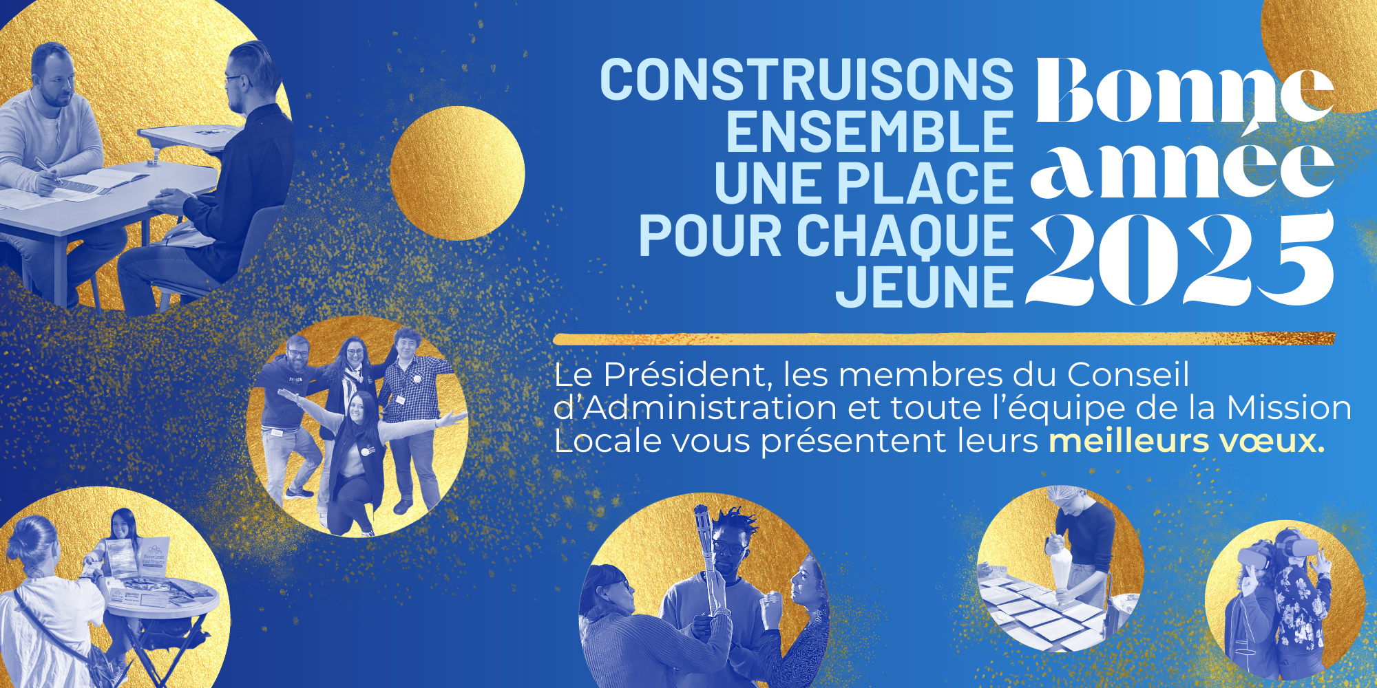 MEILLEURES VOEUX 2025